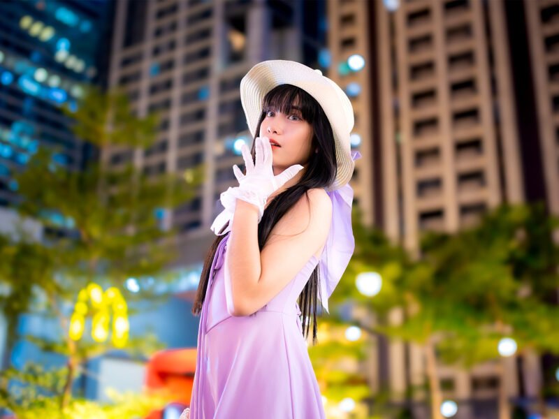 Neon Night Photoshoot in Manila