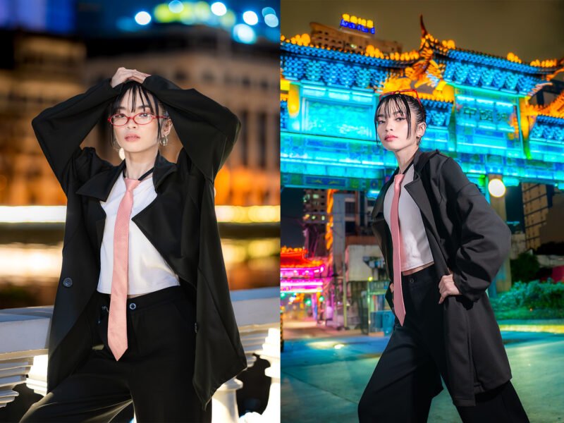 Neon Night Photoshoot in Manila