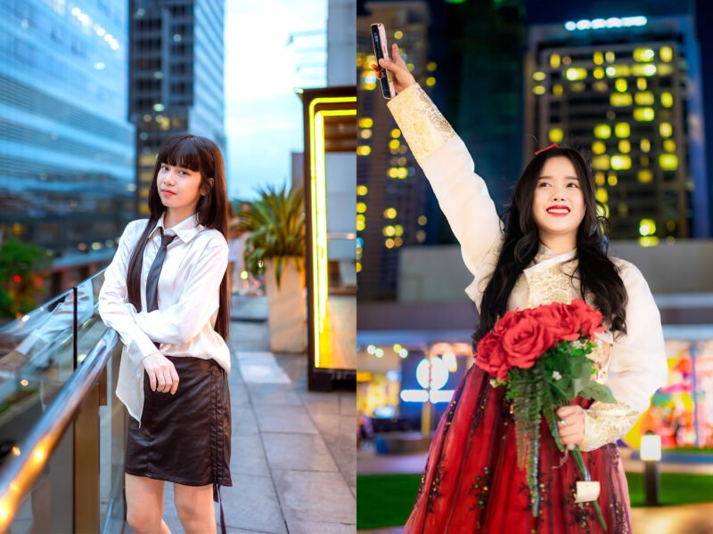 Neon Night Photoshoot in Manila