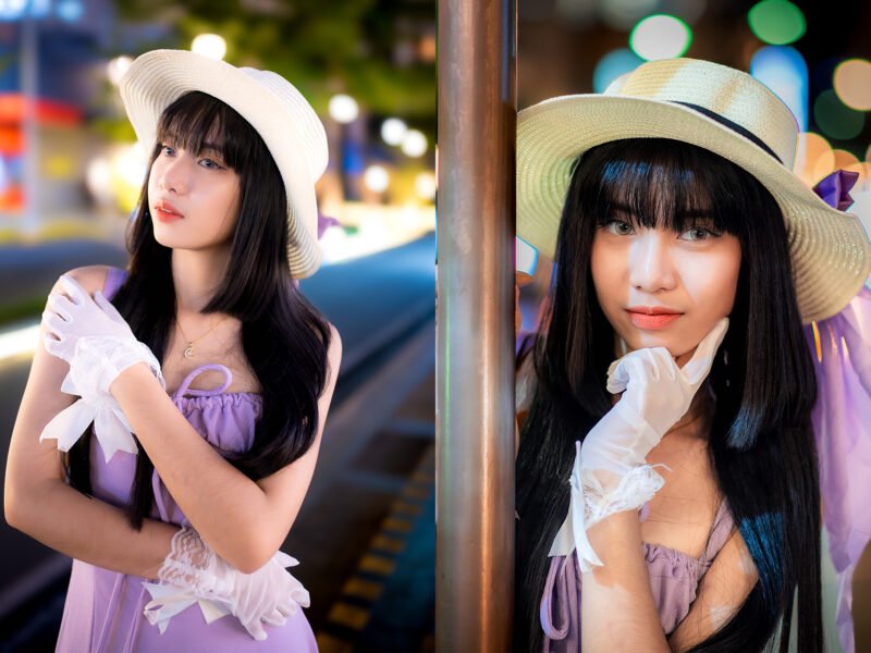 Neon Night Photoshoot in Manila