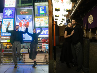 Night Photoshoot in Osaka