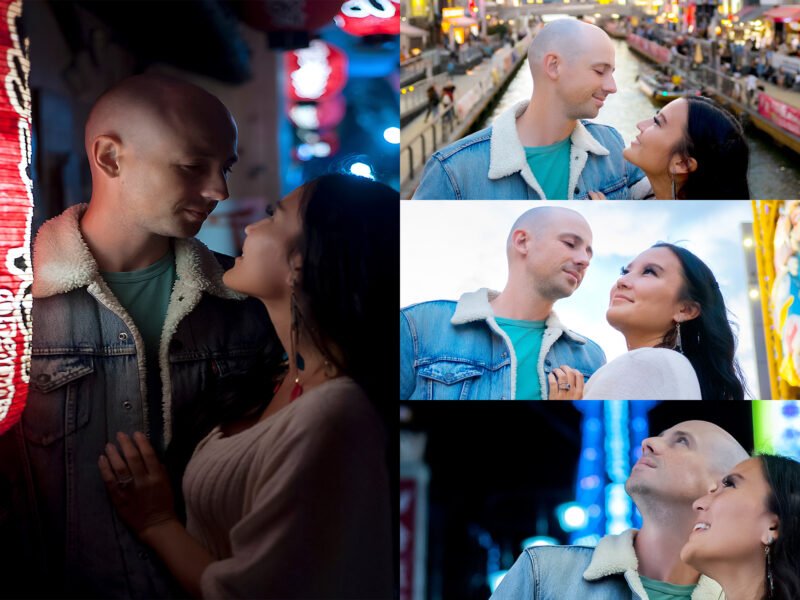Capture Your Love: Romantic Couple Photoshoot in Osaka