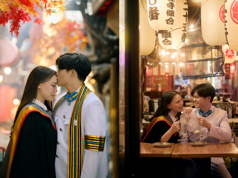 Love Stories Photoshoot in Tokyo With Professional Photographer