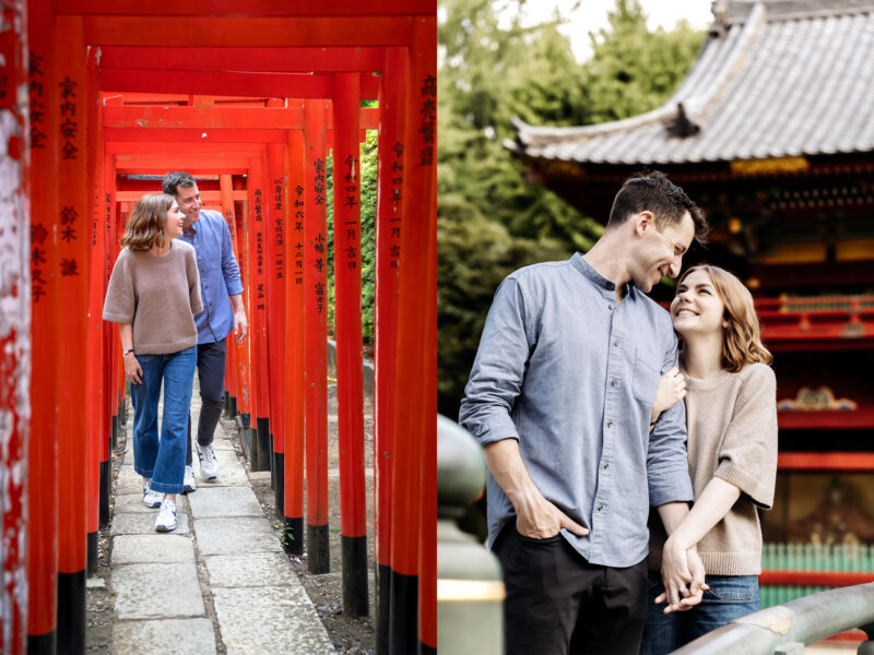Romantic Couple Photoshoot in Tokyo