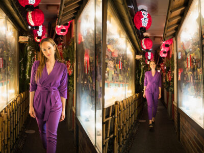 Night Photoshoot in Osaka