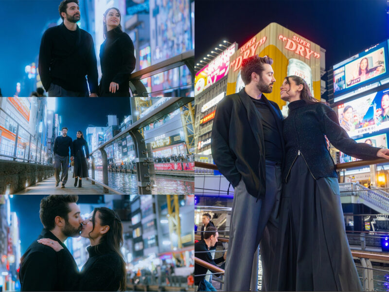 Night Photoshoot in Osaka