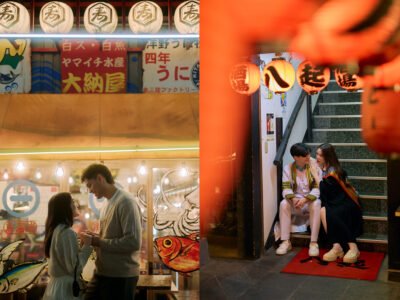 Love Stories Photoshoot in Tokyo With Professional Photographer