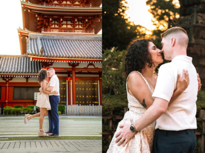 Romantic Couple Photoshoot in Tokyo