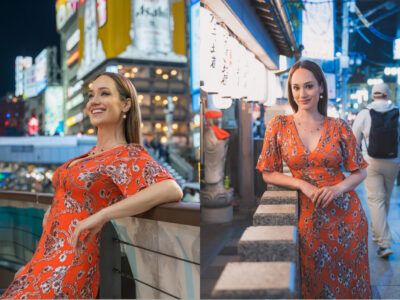 Night Photoshoot in Osaka