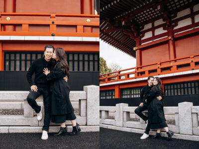 Romantic Couple Photoshoot in Tokyo